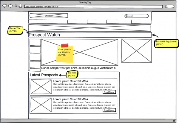 Tag Pages - Technology Platform Documentation Wiki
